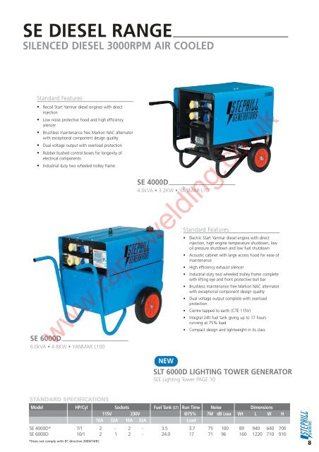 shg060711 Product Brochure - Rapid Welding and Industrial ...