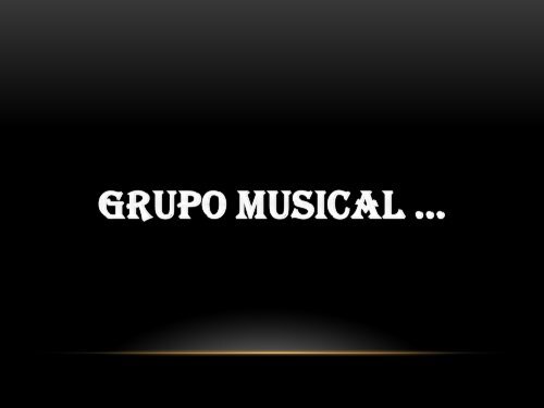 grupo musical.A