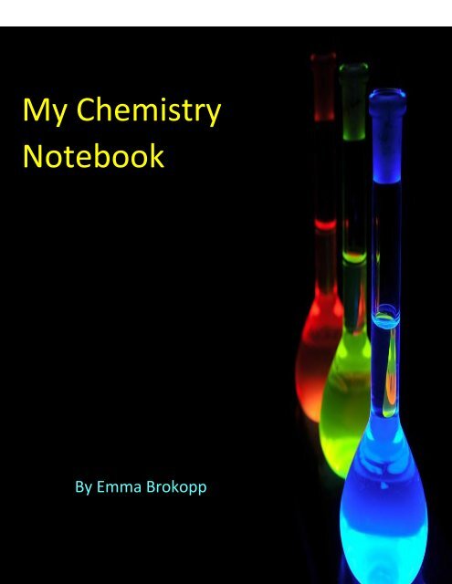 chemistry notebook