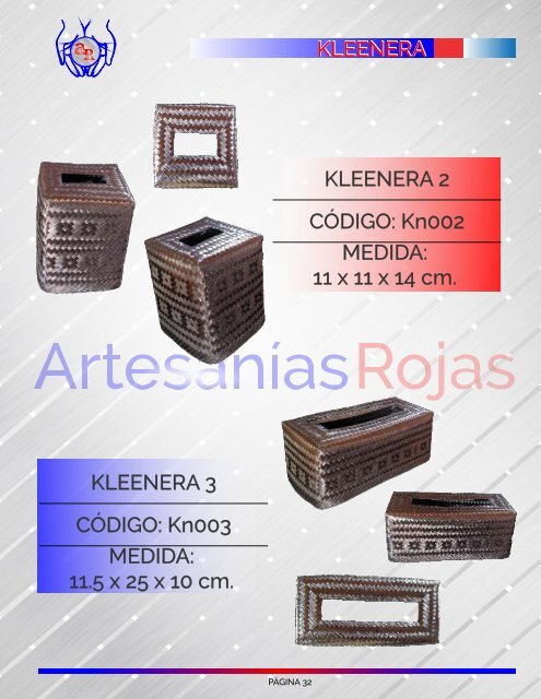 Catálogo Artesanías Rojas