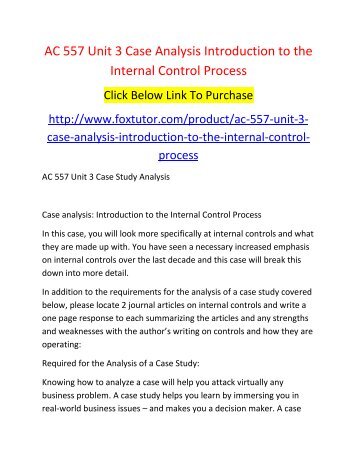 writing a case study analysis introduction writing a case study analysis introduction