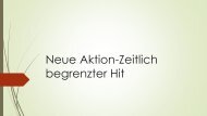 Neue Aktion-Zeitlich begrenzter Hit