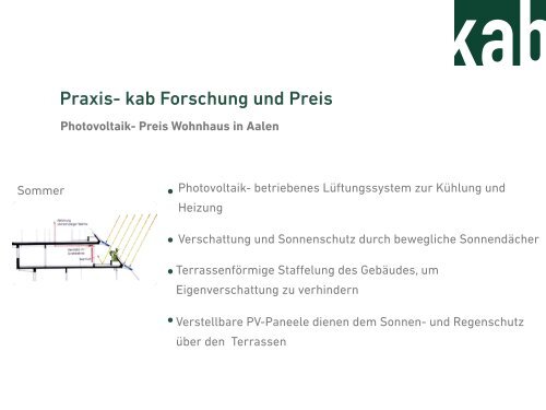 Nachhaltige Architektur & Energieeffizientes Bauen - kab Architekten