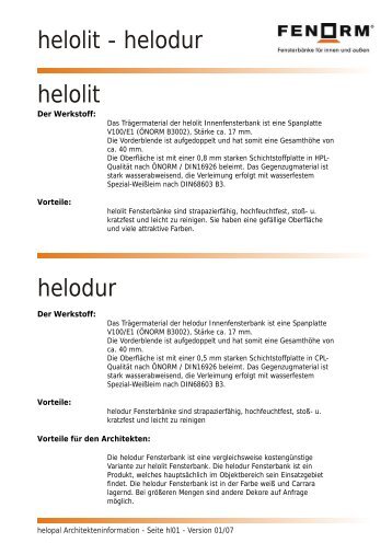 14Layout Helolit Helodur - Polythal