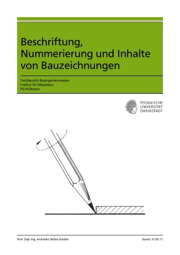 3. Merkblatt - Anfertigung von Bauzeichnungen - Institut für ...