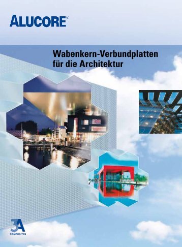 ALUCORE® Wabenkern-Verbundplatte für Architektur - Alucobond