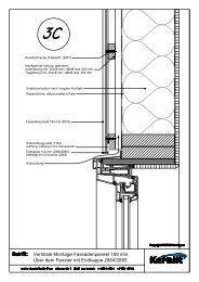 Vertikale Montage Fassadenpaneel 190 mm Çber dem ... - Keralit