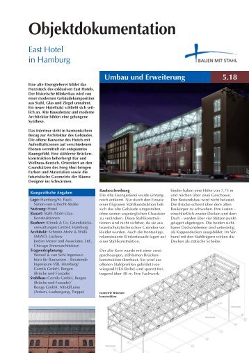 Objektdokumentation - bauforumstahl e. V.