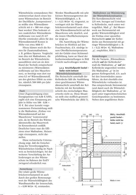 Technik & Architektur: das Mauerwerk - Fachverband der ...