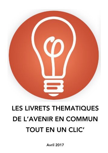 LES LIVRETS THEMATIQUES - pdf interactif