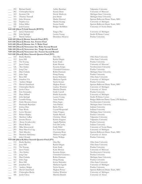 The full program program2011.pdf - Purdue Latin & Ballroom Dance ...