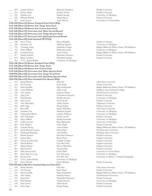 The full program program2011.pdf - Purdue Latin & Ballroom Dance ...