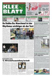 Download als pdf - Kleeblatt