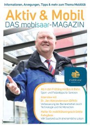 AKTIV &MOBIL Magazin mobisaar 1/2017