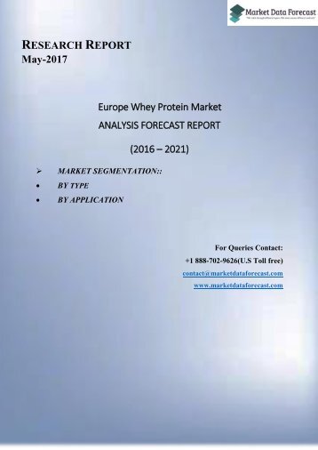 Europe Whey Protein Market Research Report at MarketDataForecast (1)