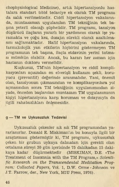 Bilim Araştırma Grubu - Meditasyon