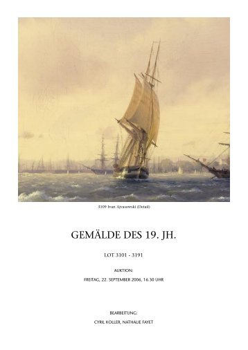 GEMÄLDE DES 19. JH. - Koller Auktionen