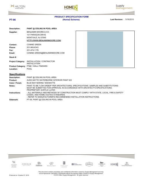 Scuffmaster Color Chart