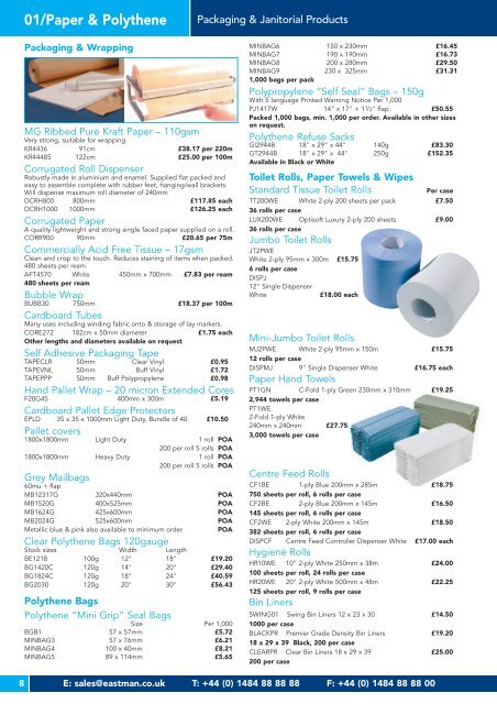 150m PACKAGING PACKING ROLLS 2 x 500mm x 75m CORRUGATED CARDBOARD PAPER ROLLS