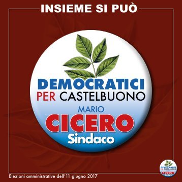 Democratici per Castelbuono, Programma