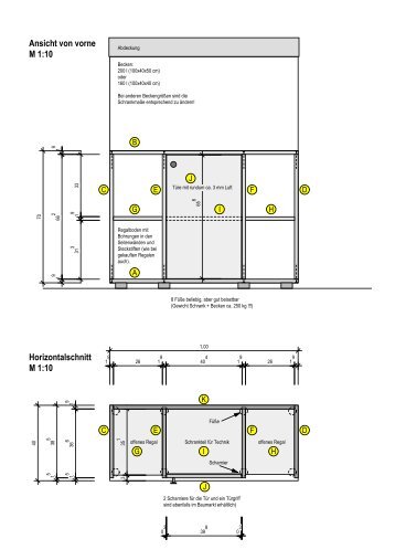 Bauanleitung für Aquarium-Unterschrank - Wir 2