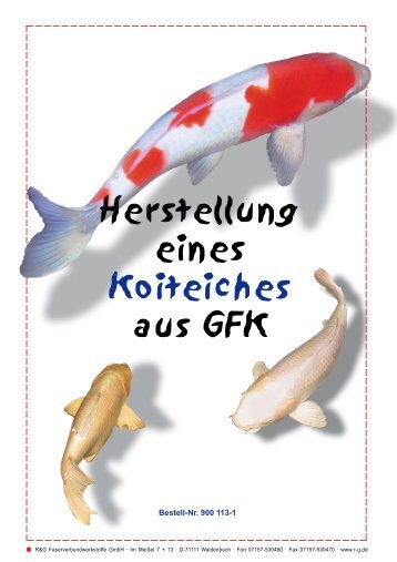 Herstellung eines Koiteiches aus GFK - R&G Wiki - R&G ...