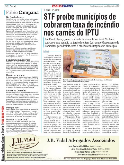 GAZETA DIARIO 292