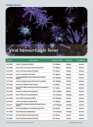 ELISA Kits for Viral hemorrhagic fever Research