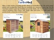 Absco Garden Sheds