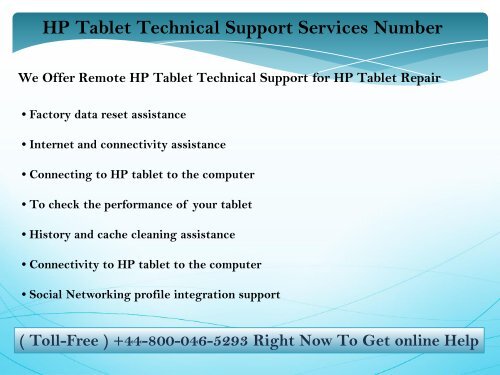Dial +44-800-046-5293 HP Technical Support Phone Number for HP Products Issues
