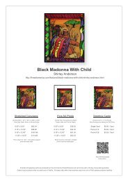 BLACK MADONNA WITH CHILD