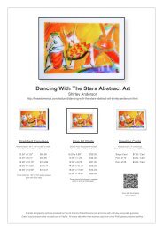 DANCING WITH THE STARS ABSTRACT ART