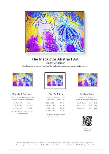THE INSTRUCTOR ABSTRACT ART