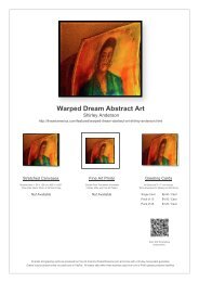 WARPED DREAM ABSTRACT ART