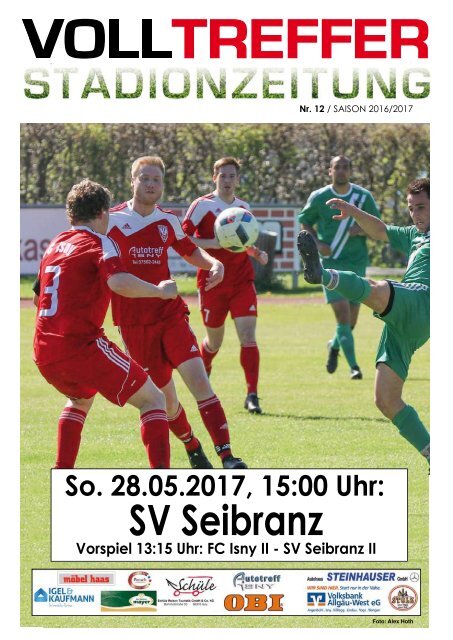 12. Ausgabe Stadionzeitung 2016/17