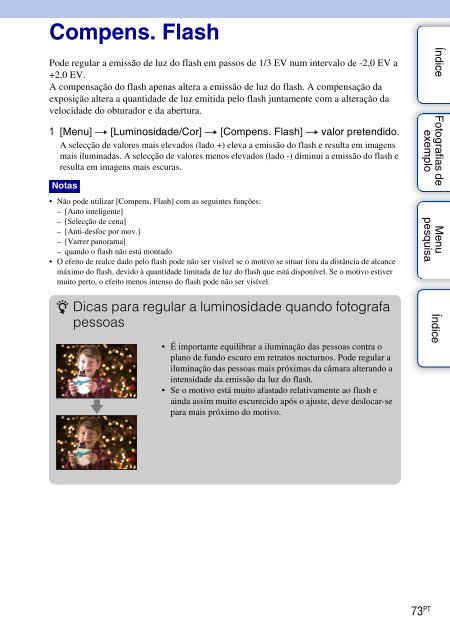 Sony NEX-5K - NEX-5K Guide pratique Portugais