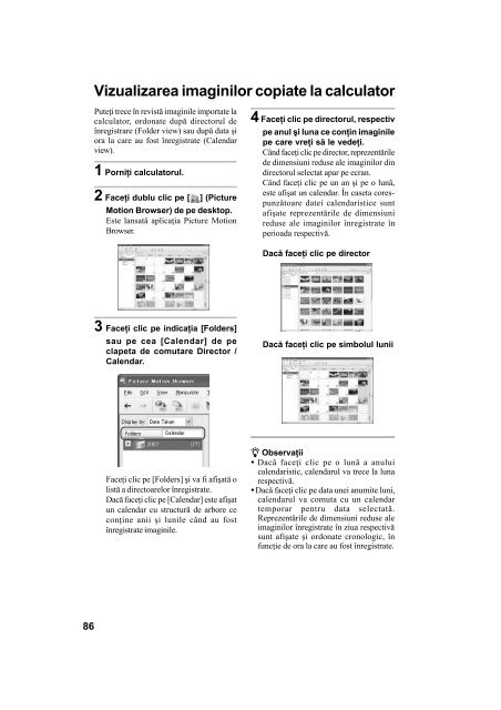 Sony DCR-SR32E - DCR-SR32E Mode d'emploi Roumain