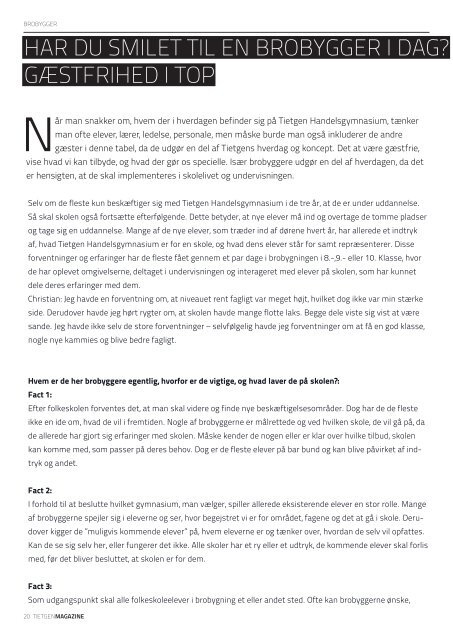 Tietgen Magazine #18 