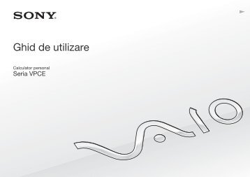 Sony VPCEB2L9E - VPCEB2L9E Mode d'emploi Roumain