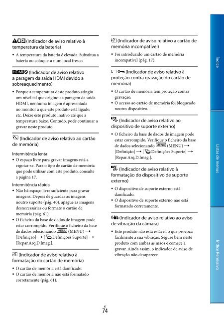 Sony DEV-50V - DEV-50V Guide pratique Portugais