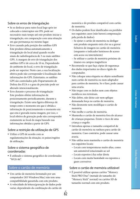 Sony DEV-50V - DEV-50V Guide pratique Portugais
