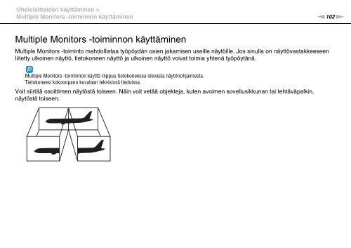 Sony VGN-SR4 - VGN-SR4 Mode d'emploi Finlandais