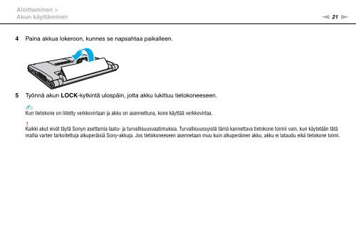 Sony VGN-SR4 - VGN-SR4 Mode d'emploi Finlandais