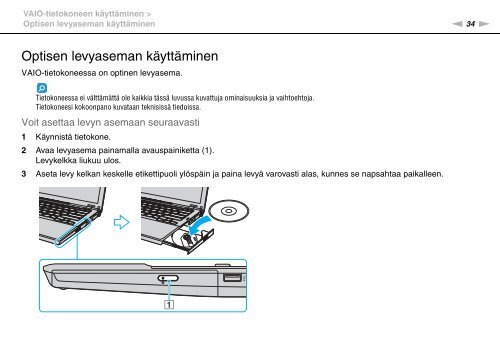 Sony VGN-SR4 - VGN-SR4 Mode d'emploi Finlandais