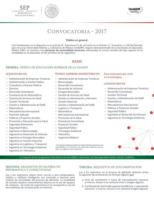 CONVOCATORIA_UnADM_2017