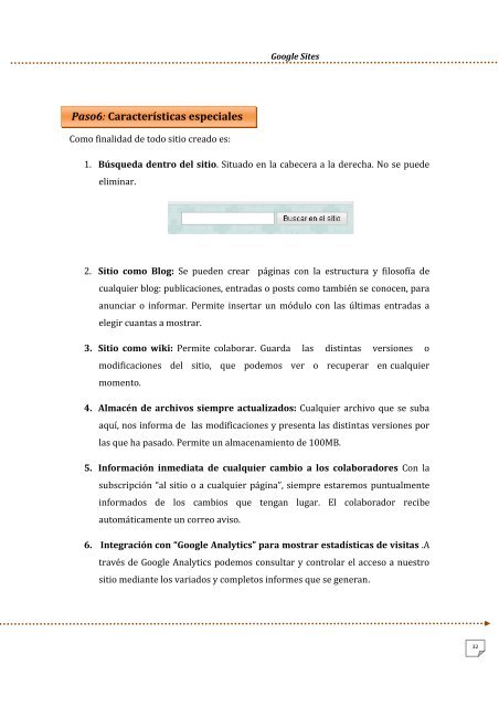 manual de google sites