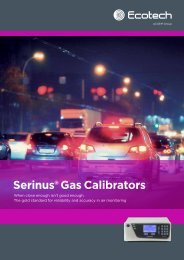 ECOTECH Serinus Gas Calibrators