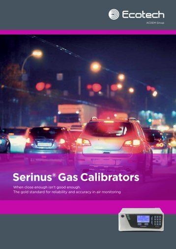 ECOTECH Serinus Gas Calibrators