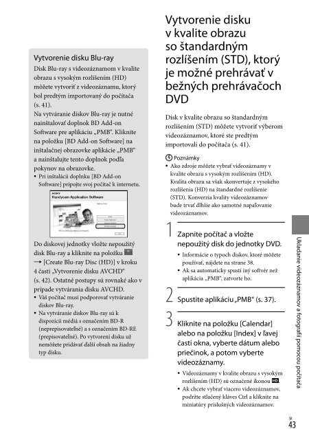 Sony HDR-CX116E - HDR-CX116E Consignes d&rsquo;utilisation Tch&egrave;que