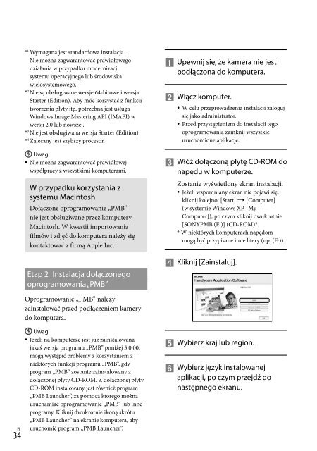 Sony HDR-CX116E - HDR-CX116E Consignes d&rsquo;utilisation Tch&egrave;que